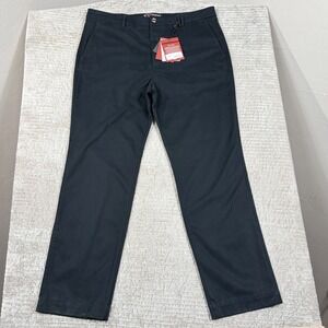 Vayder Mens Straight Chino Pants Black V007109-0002 Size 38 NWT
